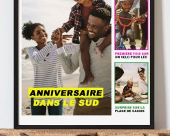 Poster photo personnalisé - Fausse Une de Magazine People