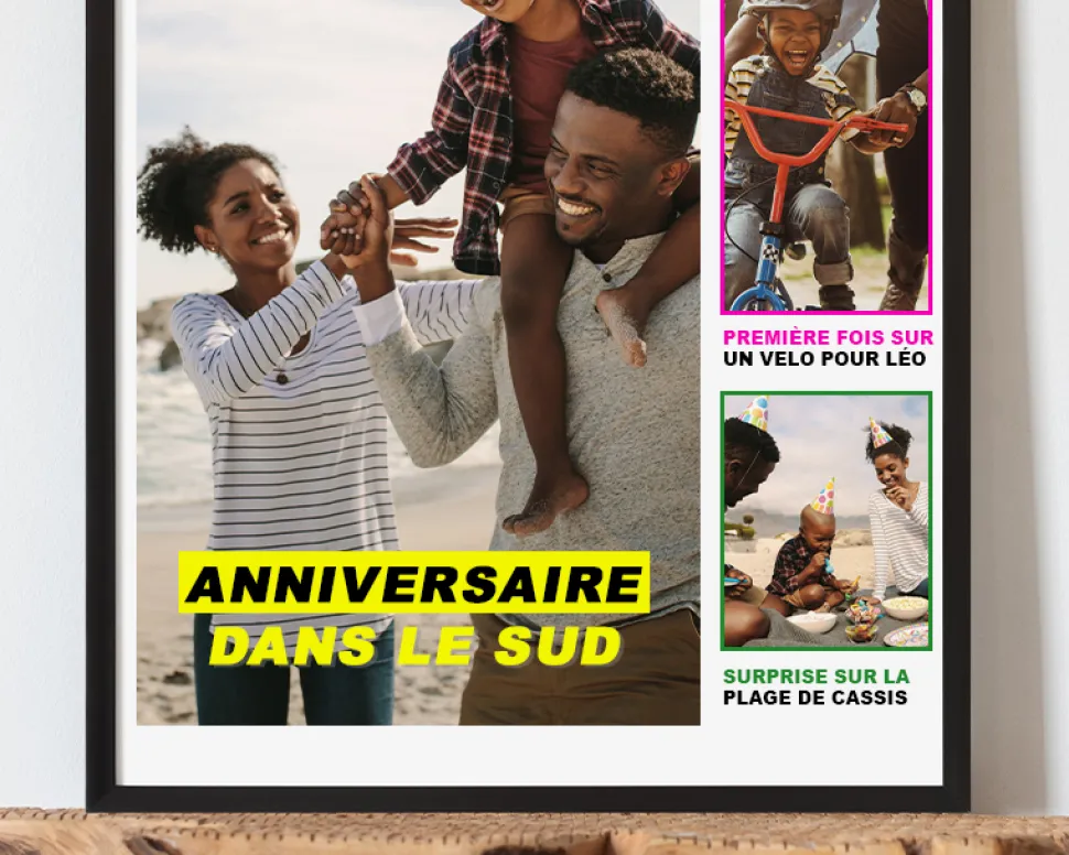 Poster photo personnalisé - Fausse Une de Magazine People