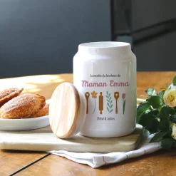 Pot à biscuits personnalisé - Recette du Bonheur