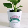 Pot de fleurs personnalisable - Collection Maman fleurie