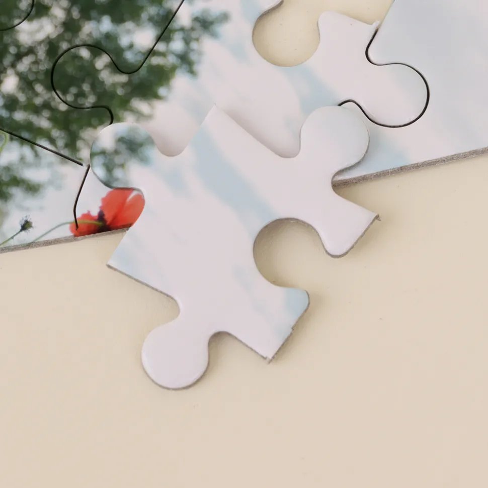 Puzzle coeur personnalisé - Photo