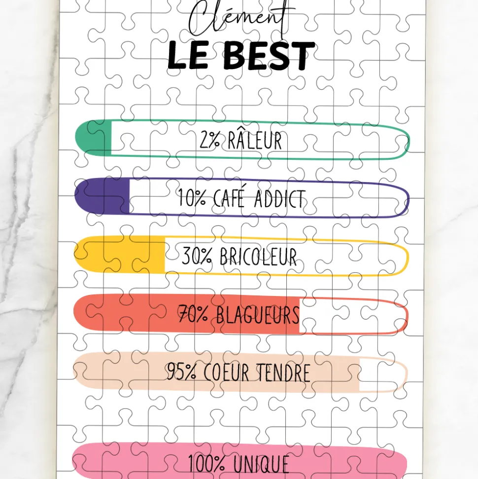 Puzzle personnalisé - 100% unique