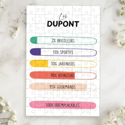 Puzzle personnalisé - 100% unique