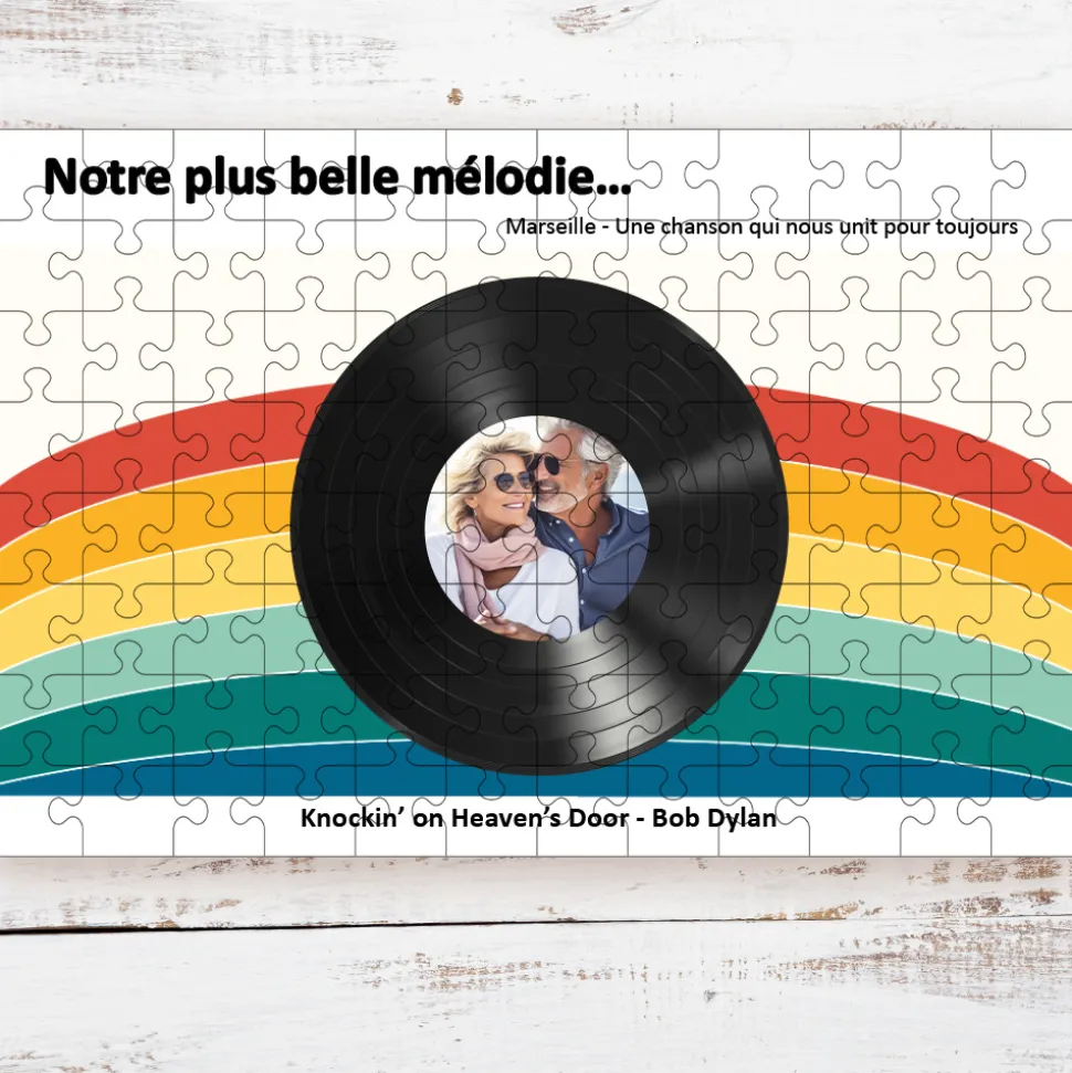 Puzzle personnalisé - Retro Vibes
