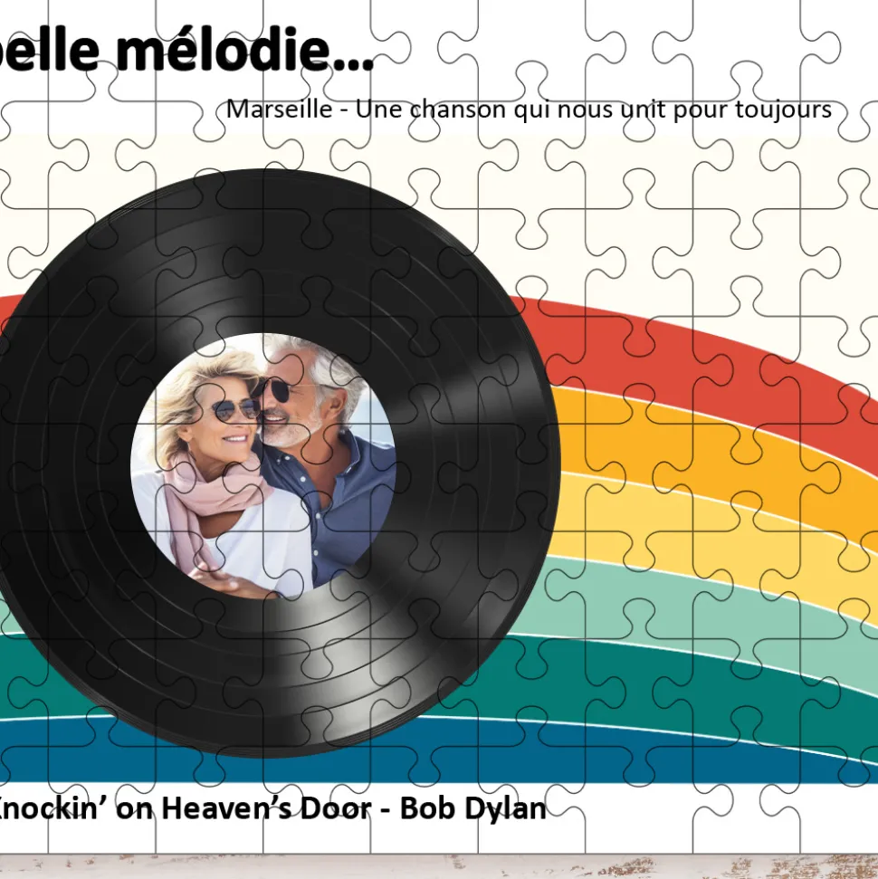 Puzzle personnalisé - Retro Vibes