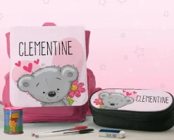 Sac à dos enfant et sa trousse Ourson