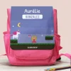 Sac à dos enfant personnalisable - Jeux Vidéo Rétro - Version Fille