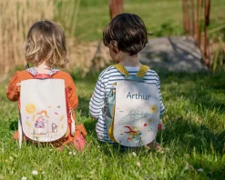 Sac à dos pour enfant personnalisé - Le garçon et le deltaplane