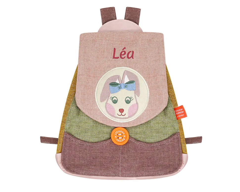 Sac à dos pour enfant personnalisé - Mme Lapin