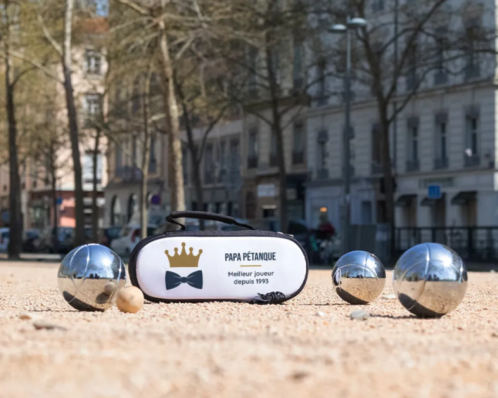 Sacoche de pétanque personnalisée - Papa Royal