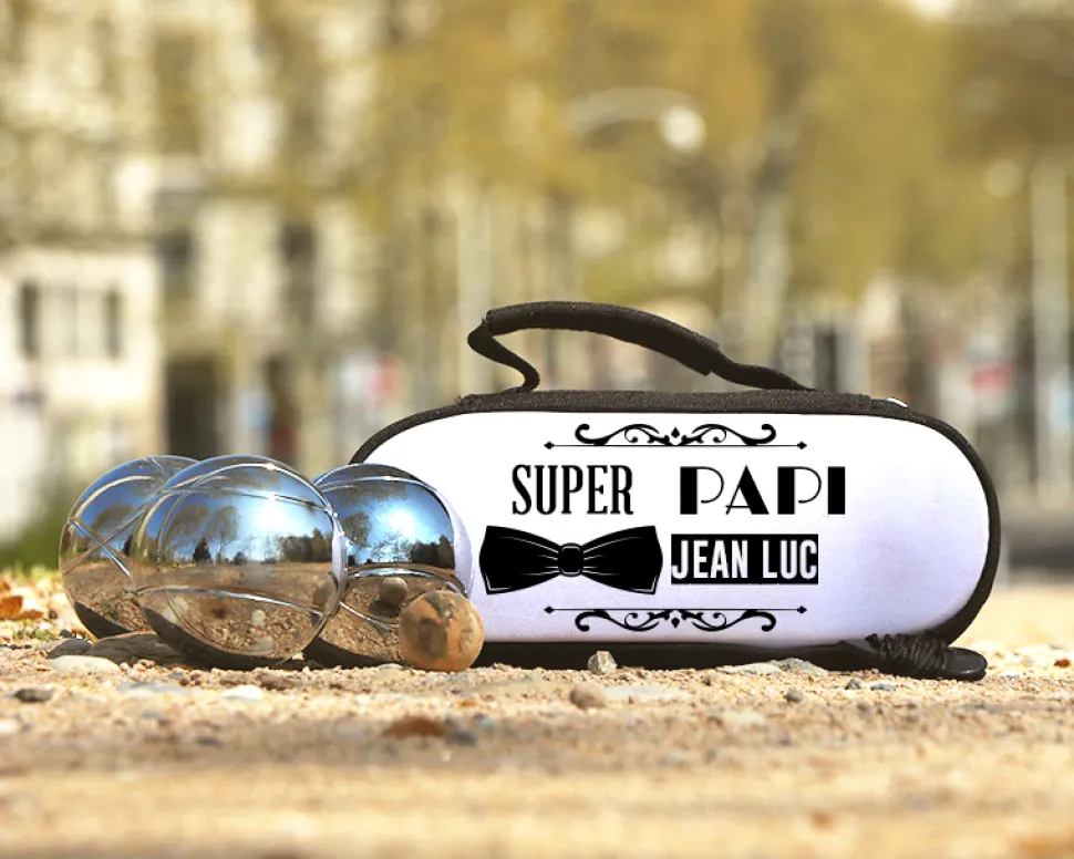 Sacoche de pétanque personnalisée - Meilleur Grand-Père