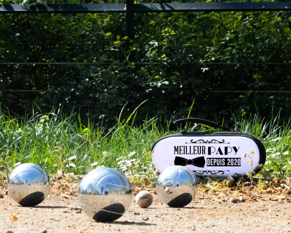 Sacoche de pétanque personnalisée - Meilleur Grand-Père