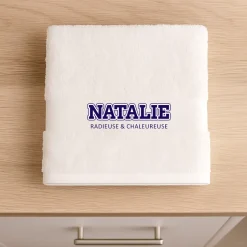 Serviette personnalisée - College Style