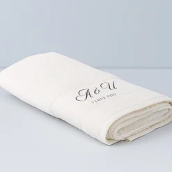 Serviette personnalisée - Initiales