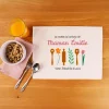 Set de table personnalisé - Recette du Bonheur