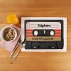 Set de table personnalisé - Retro K7 audio