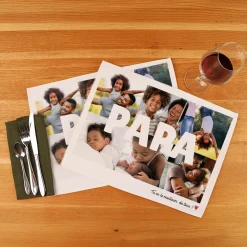 Set de table personnalisé - Multi photos famille