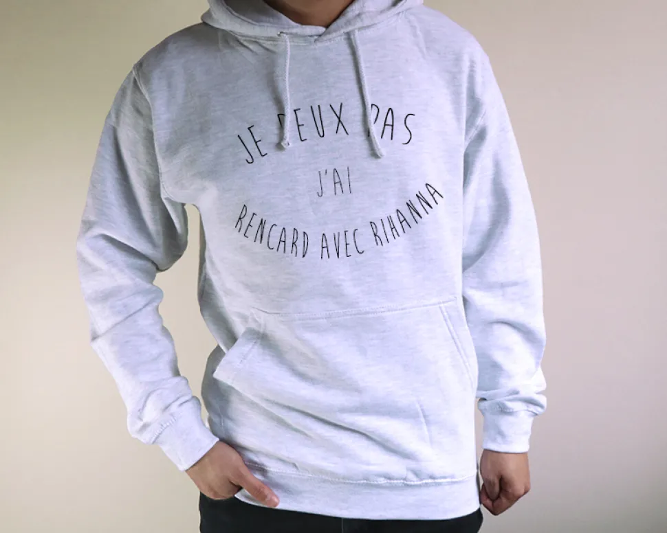 Sweat personnalisé - J'peux pas