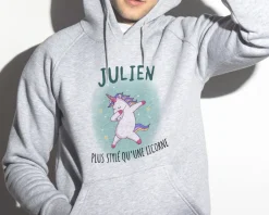 Sweat personnalisé - Licorne