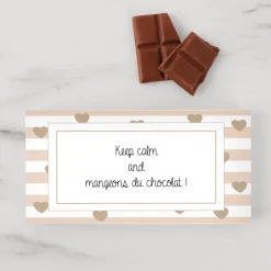 Tablette de chocolat Déclaration