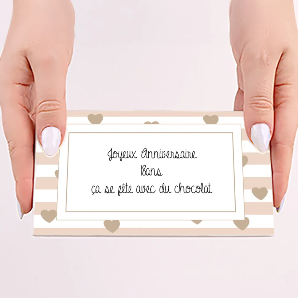 Tablette de chocolat Déclaration
