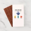 Tablette de chocolat personnalisée - Famille Monstres