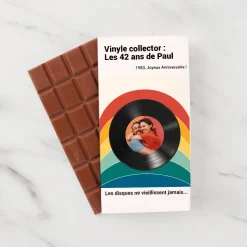Tablette de chocolat personnalisée - Retro Vibes