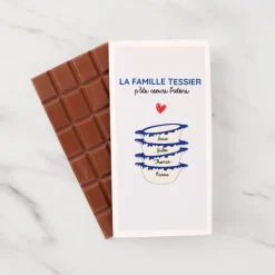 Tablette de chocolat personnalisée - Bols