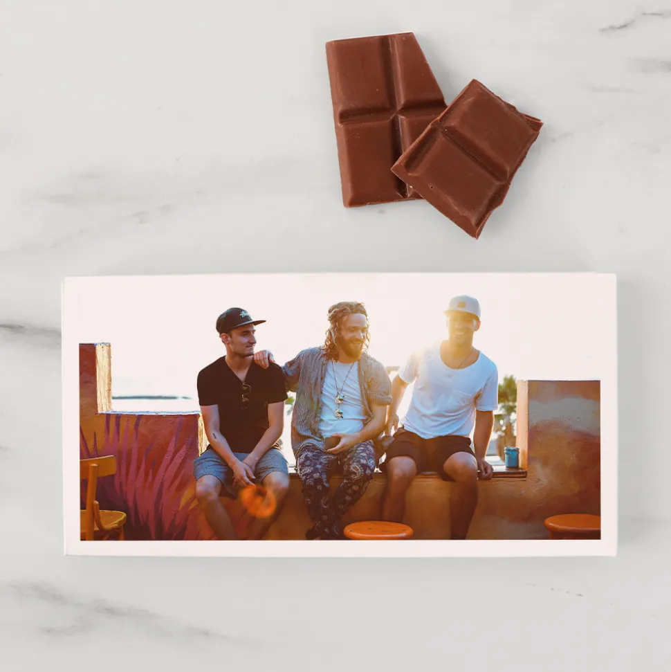 Tablette de chocolat photo