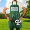 Tablier homme barbecue foot