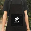 Tablier noir - Roi du barbecue