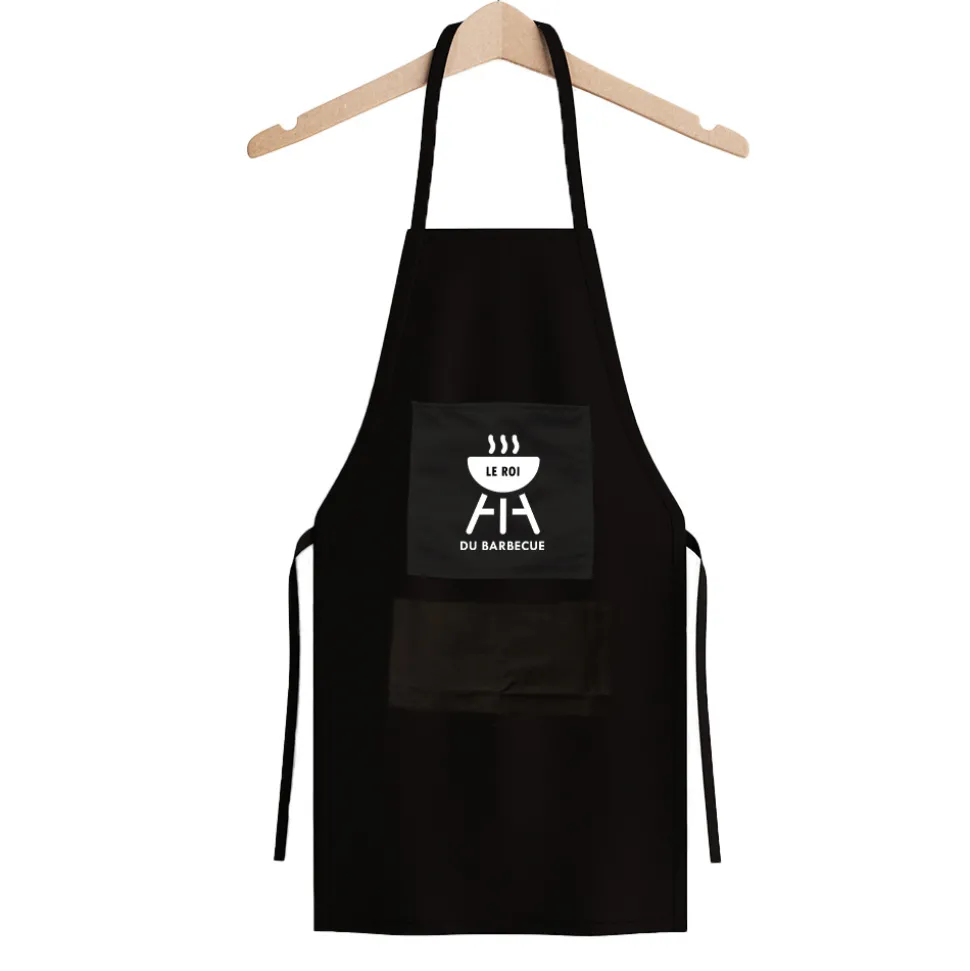 Tablier noir - Roi du barbecue