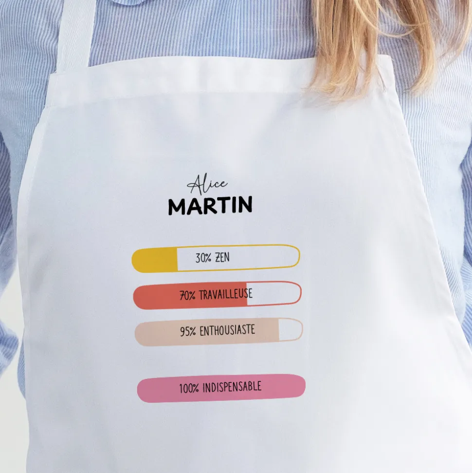 Tablier personnalisé - 100% unique