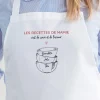 Tablier personnalisé - Bols prénoms famille