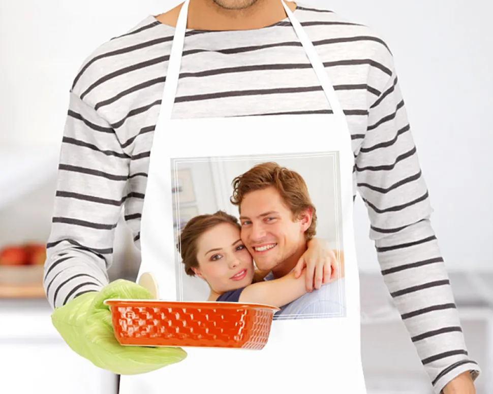 Tablier personnalisé photo