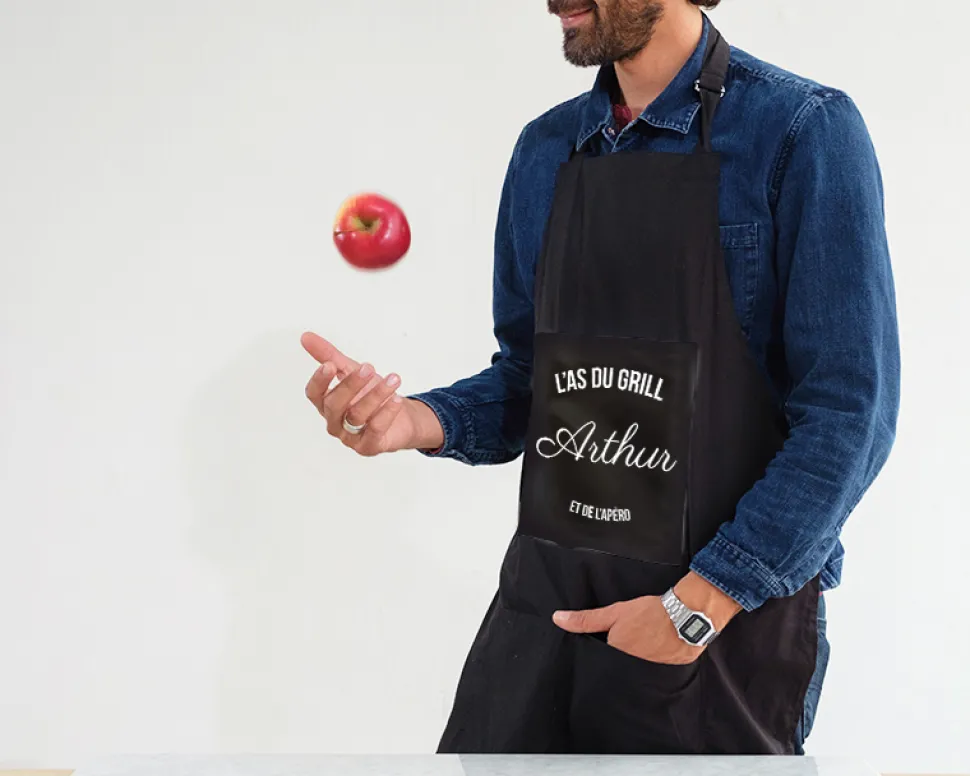 Tablier personnalisé prénom