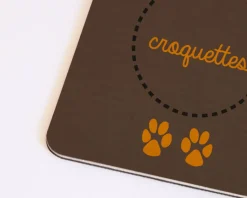 Tapis de gamelle pour chien