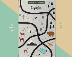Tapis de jeu pour enfant - Aventures Sauvages
