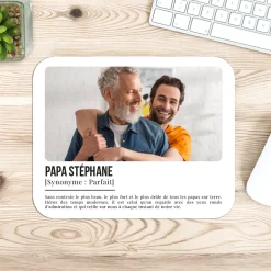 Tapis de souris personnalisé - Définition Papa