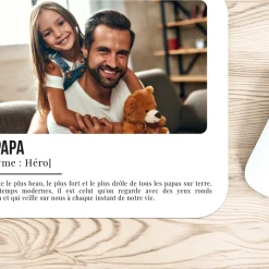 Tapis de souris personnalisé - Définition Papa