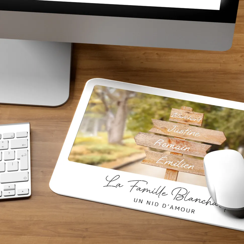 Tapis de souris personnalisé - Destination Bohème