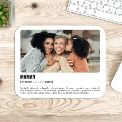 Tapis de souris personnalisé - Définition Maman