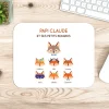 Tapis de souris personnalisé - Papi Renard et sa meute