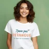 Tee shirt personnalisé femme - J'peux pas j'ai pétanque