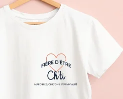 Tee shirt personnalisé femme - Fière d'être