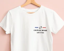 Tee shirt personnalisé femme - Supporter Rugby