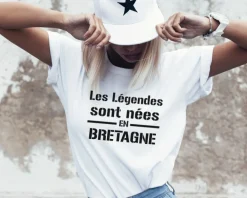 Tee shirt personnalisé femme - Légendes