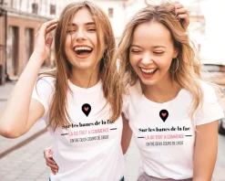 Tee shirt personnalisé femme - Là où tout a commencé