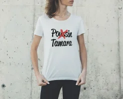 Tee shirt personnalisé femme - Respecte mon prénom
