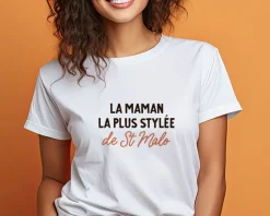 Tee shirt personnalisé femme - Message